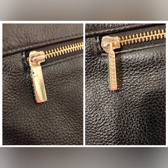 Tory Burch Crossbody - Black Pebbled Leather - Picture 15 of 15